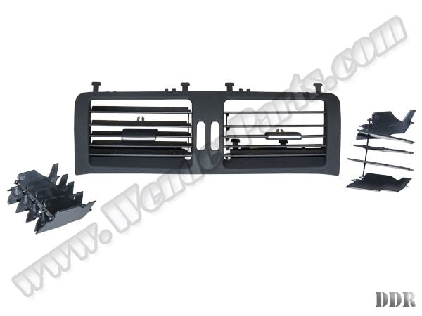 Klima/Kalorifer Izgarası W251 Ön Orta; Mat-Siyah 2005-10 - 2518300554BK