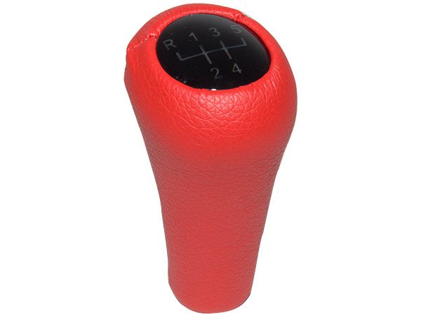 Vites Topuzu BMW -5 İleri- Man.Şanz; (Kırmızı; Suni Deri) Işıklı - ---