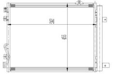 KLIMA RADYATORU I10 08=>     594x455x16 97606-0X000