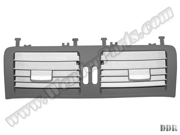 Klima/Kalorifer Izgarası W251 Ön Orta; Nikelajlı Gri 2010-13 - 2518302254GR