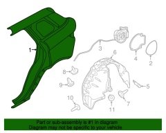 ÇAMURLUK ARKA/R EVOQE LAND ROVER LR028463