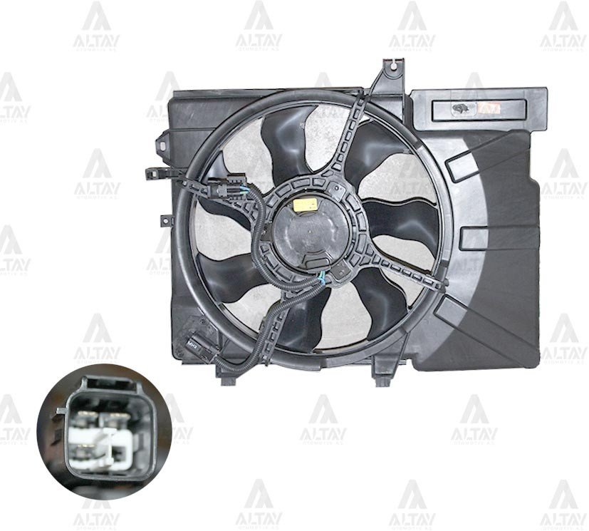 Fan Radyatör Getz 03=> Benzinli Klimalı M/T (Hcc)