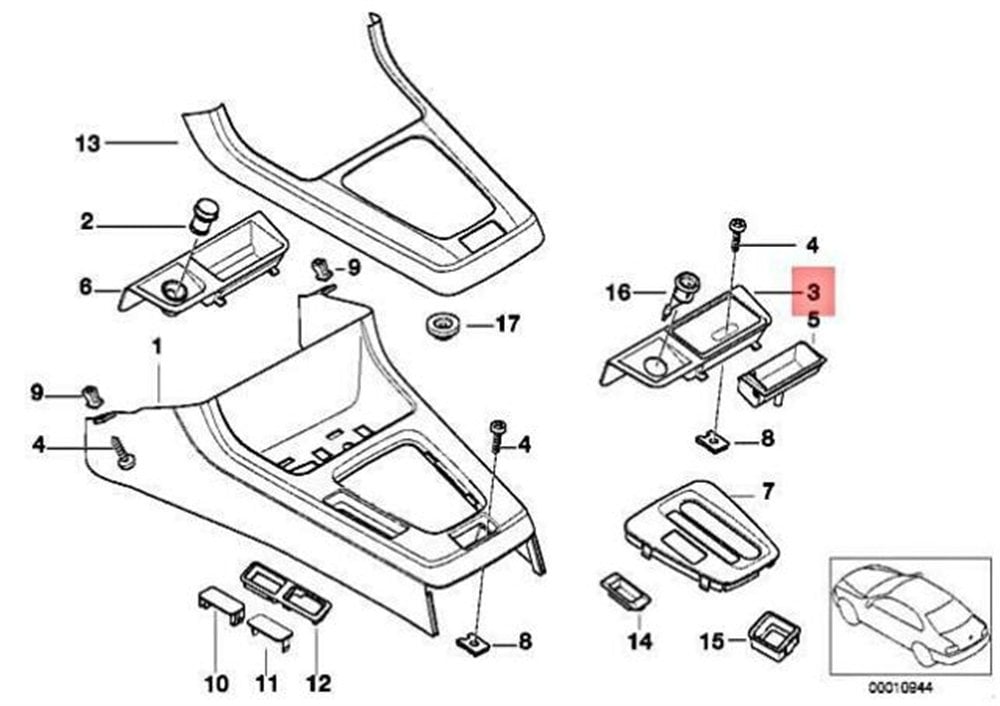 KÜLLÜK E36 COMPACT ÖN BMW 51168146479