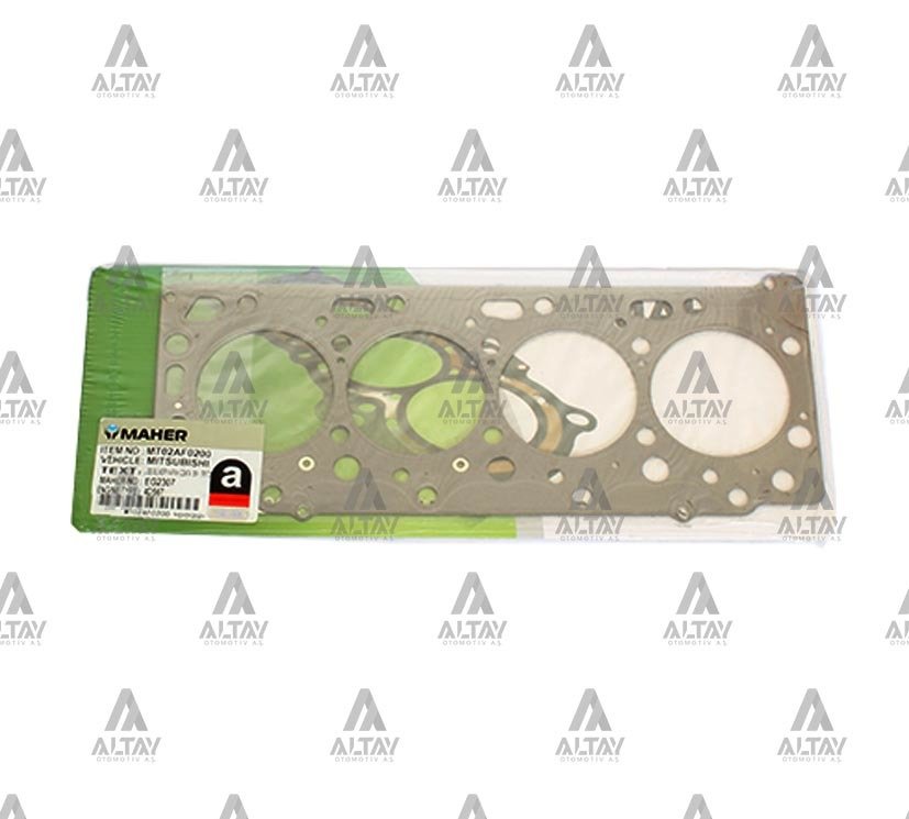 Silindir Kapak Contası L-200 06=> Çelik 0.95Mm / 1 Çentik 1005A205