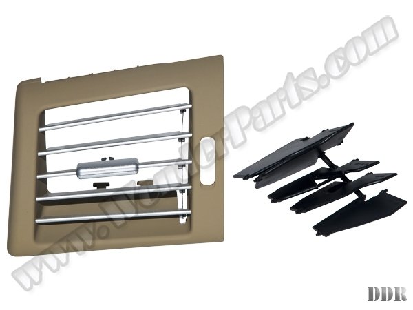 Klima/Kalorifer Izgarası W251 Ön Sol; Nikelajlı Bej 2010-13 - 2518302554BG