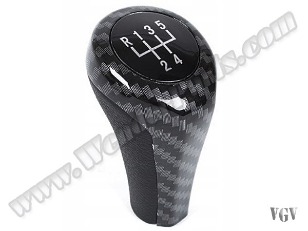 Vites Topuzu BMW -5 İleri- Man/Şanz; (Karbon) Köşeli Çerç. - 25117536019R1
