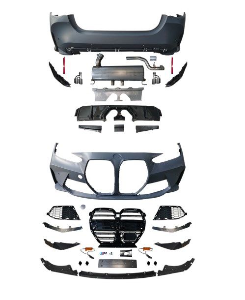 Gövde Kiti G22 00-00-OrtadanÇıkış, Panj-lu -///M4 (G82) STYLE- 2019-21