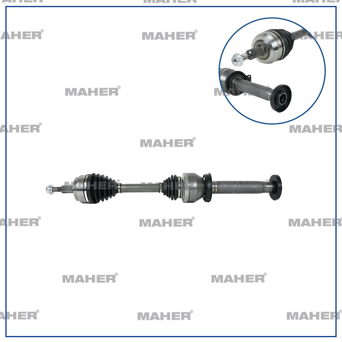 AKS KOMPLE ÖN TRANSPORTER T5 04-09 / SAĞ AXD 2.5TDI 873mm