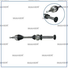 AKS KOMPLE ÖN TRANSPORTER T5 04-09 / SAĞ AXD 2.5TDI 873mm