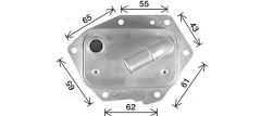 FREELANDER 2 (2.2TD4) MOTOR YAĞ SOĞUTUCU SADECE SOĞUTUCU LR006653