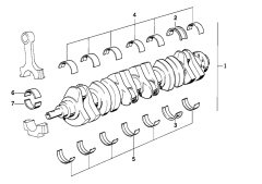 YATAK KOL M47/M47N STD BMW TAKIM E46 3