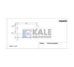 Radyatör Klima Avensıs  98-00 8845005010