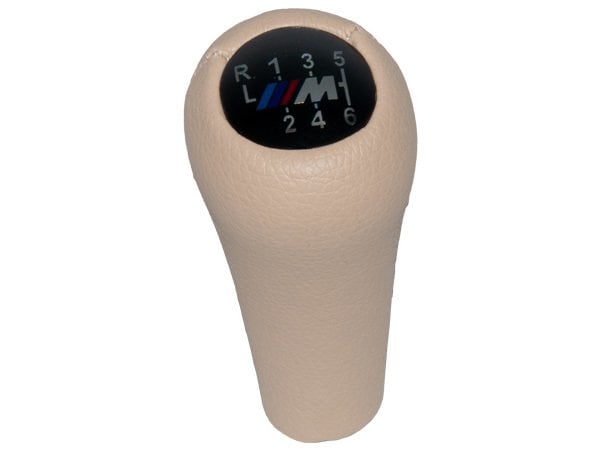 Vites Topuzu BMW -6 İleri- Man.Şanz; (Bej; Suni Deri) -///M- - ---