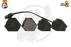 Fren Balatası Ön-Fişli ARE A6 1998-05 - 4B0698151S