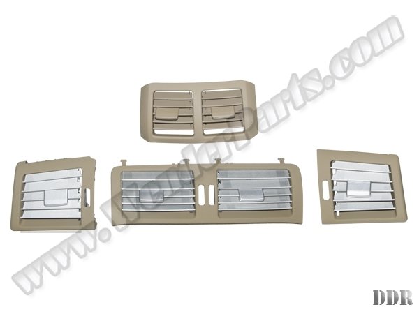 Klima/Kalorifer Izgarası W251 Ön/Arka (Set:4ad); Nikelajlı Bej 2010-13 - 2518308854S4
