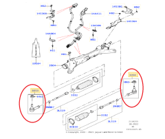 RANGE ROVER VOGUE 2022-- SAĞ-SOL ROT BAŞI LR162107