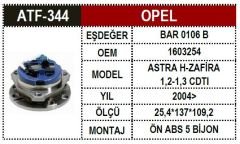 Opel Porya Ön Astra H 5 Bijon 1603254 1603254