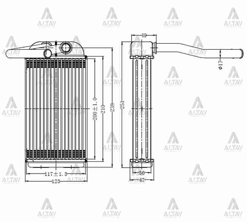 Radyatör Kalorifer Cıvıc92-95