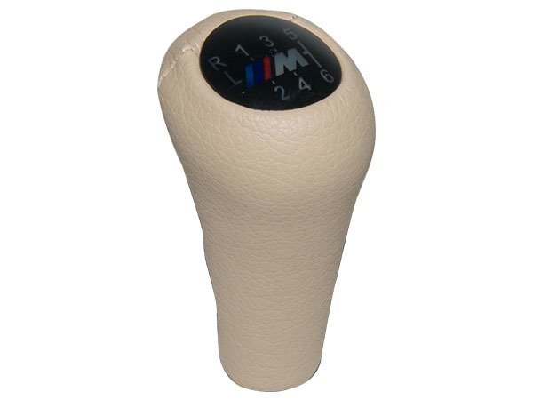 Vites Topuzu BMW -6 İleri- Man.Şanz; (Bej; Suni Deri) Işıklı -///M- - ---