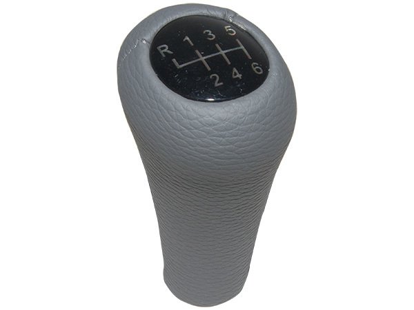 Vites Topuzu BMW -6 İleri- Man.Şanz; (Gri; Suni Deri) - ---