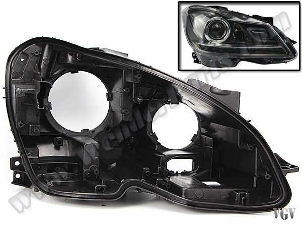 Far Kasası W204 Sağ; AHL-Xenon 2011-14 - ---