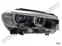 Komple Far X5:F15 X6:F16 Sağ; Bi-Xenon 2014-19 - 63117317102