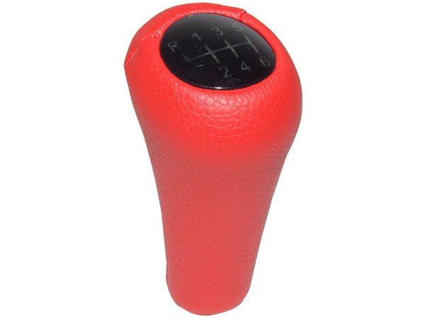 Vites Topuzu BMW -6 İleri- Man.Şanz; (Kırmızı; Suni Deri) Işıklı - ---