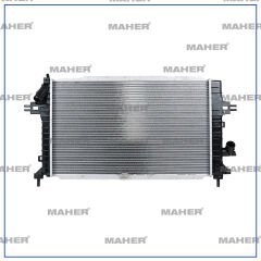 RADYATÖR SU ASTRA H / ZAFIRA B  Z13DTH-A17DTR-Z17DTR-Z17DTH-Z19DTH    M-T BRAZING