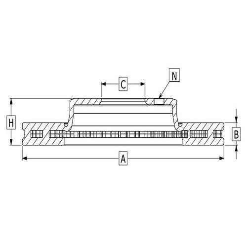 Dısk Fren Ayna On (289-6)- B2500 Bt50 4Wd 06- / Ranger 06- 13420