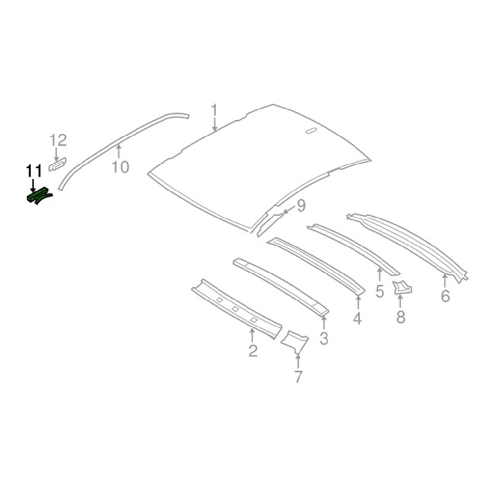 KLİPS G30/G31/G11/G12/F90 BMW 51137357283