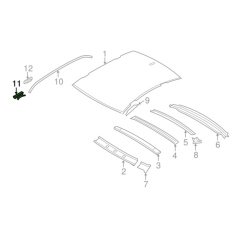 KLİPS G30/G31/G11/G12/F90 BMW 51137357283