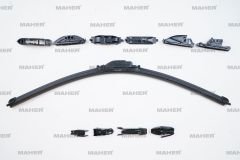 SİLECEK SÜPÜRGESİ TEK TİP ÜNİVERSAL 16 APARATLI 24'' MUZ (600mm)