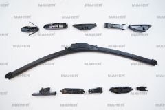 SİLECEK SÜPÜRGESİ TEK TİP ÜNİVERSAL 16 APARATLI 22'' MUZ (550mm)