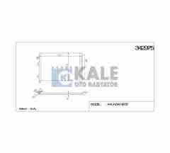 Radyatör Klima Getz 03-11 Dizel 976061C300