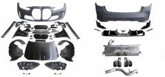 Komple Gövde Kiti F30+LCI [DONUSUM => G80] 00-00-OrtadanÇıkış, Mrşp-li, Panj-lu, Egz.Uçlu, Kaput/Çamurluk, Farlar -///M3-