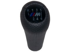 Vites Topuzu BMW -6 İleri- Man.Şanz; (Siyah; Noktalı; Suni Deri) Işıklı -///M- - ---
