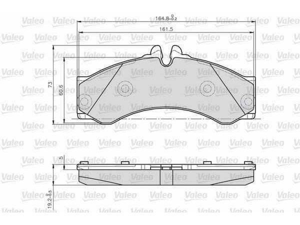 Fren Balatası Spr904 Ön/Arka - 873153