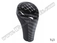 Vites Topuzu BMW -6 İleri- Man/Şanz; (Karbon) Köşeli Çerç. - 25117576532R1