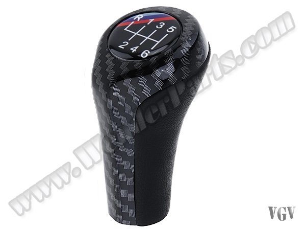 Vites Topuzu BMW -6 İleri- Man/Şanz; (Karbon) Köşeli Çerç. -M-Tech- - 25117576532R3