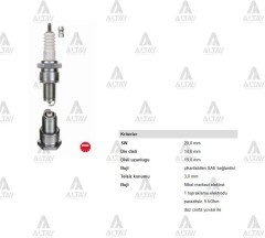 Atesleme Bujısı Rezıstanslı Uzun Paso Muhtelıf / Fıat 131 / Renault 19 / Tempra / Tıpo