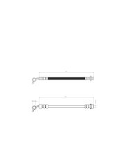 FREN HORTUMU ARKA  SOL COROLLA E11- EE11HB-ZZE112HB-AE11HB 97 - 02 9094702B88