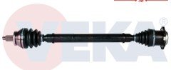 KOMPLE AKS SAG ON VOLKSWAGEN POLO (9N_) 1.4 TDI M-T UZUNLUK 759mm 2001-2012 6Q0407272DH 6Q0407272H 6Q0407452HX 6Q0407272BK 6Q0407452HX