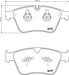 Fren Balatası Ön 164  - A1644202320