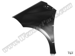 Çamurluk W169 Ön Sol (Deliksiz; Sac) 2004-12 - 1698810101S