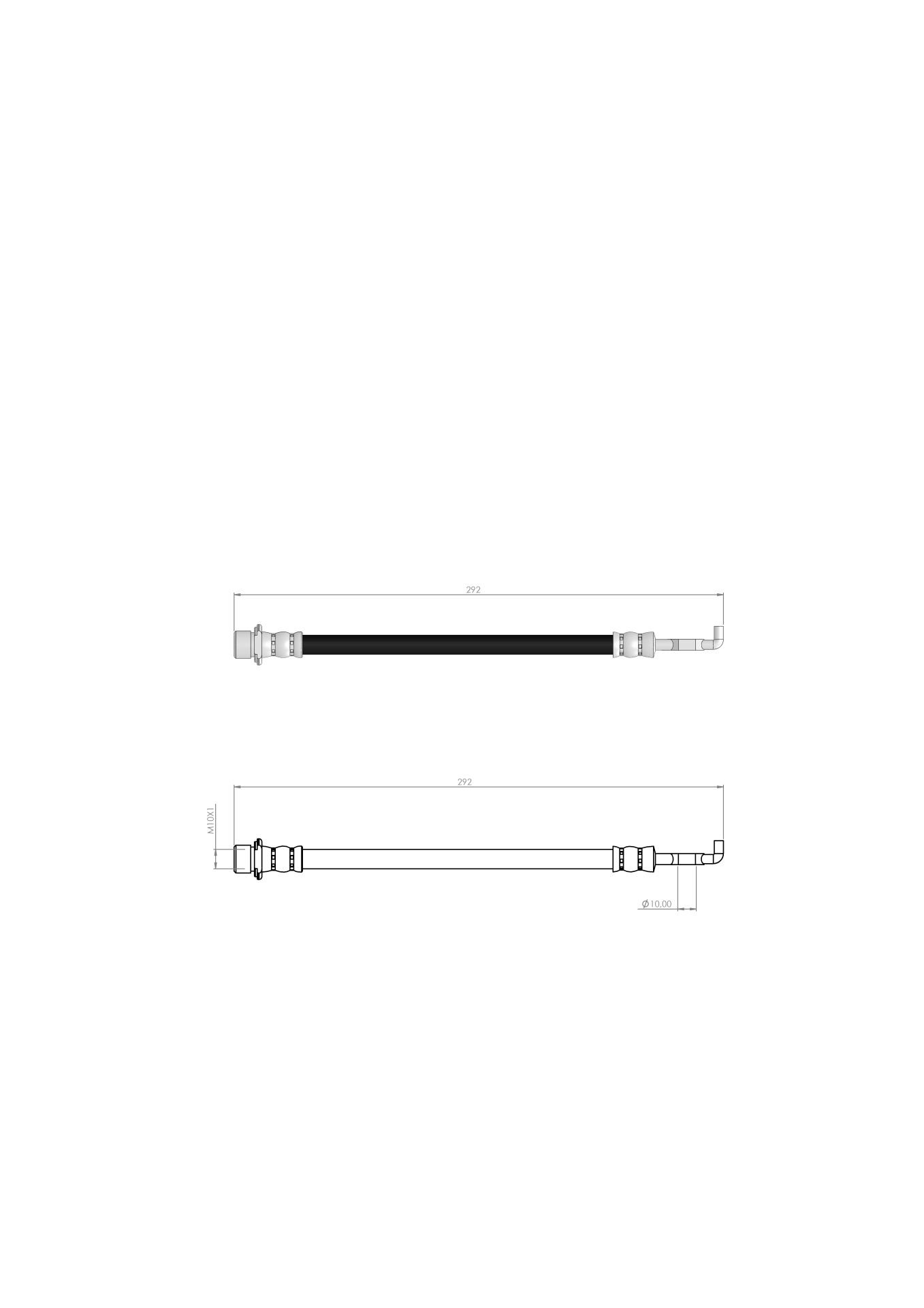 FREN HORTUMU ARKA  COROLLA E11- EE11HB-ZZE112HB-AE11HB 00 - 02 9094702922