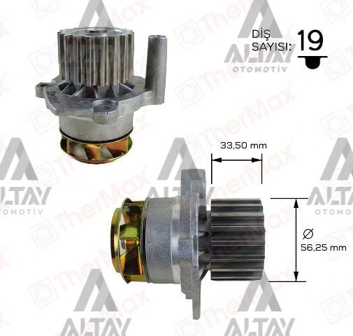 Devirdaim Caddy Iıı 04-15 / Transporter T5 03-11 / Leon 05-12 / Golf5 03-09 / 1.4 Tdi-1.9 Tdı (Bjb) 045121011F