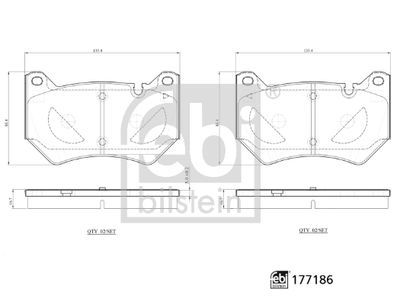VW Q5 2016- FREN BALATASI ÖN 80A698151C