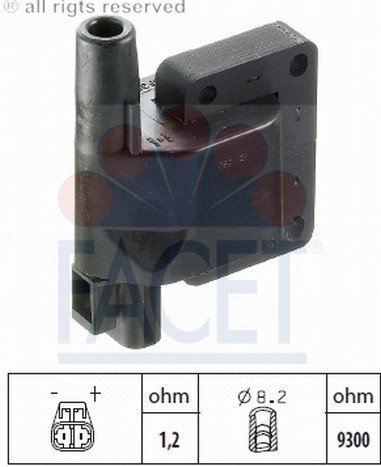 Bobın Atesleme-Prımera-P10/P11 1.6-2.0/Almera  (Facet) 96121