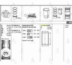 Piston Segmanlı H-350 / Hd-77 Turbo 0.50 8771138050A