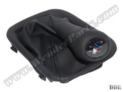 Topuzlu Vites Körüğü E30 -5 İleri- Man/Şanz; (Siyah) Işıklı -///M-Logo-